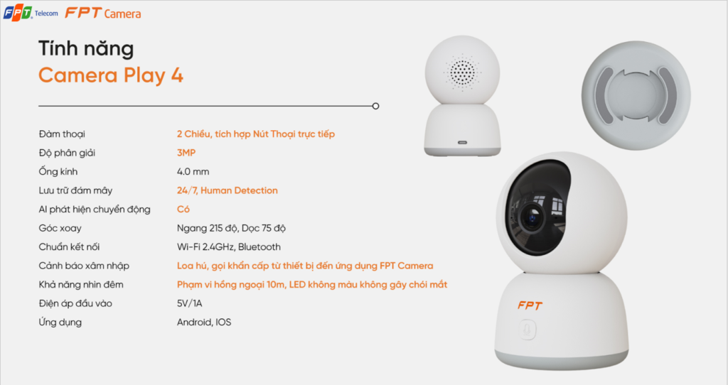 Camera fpt 